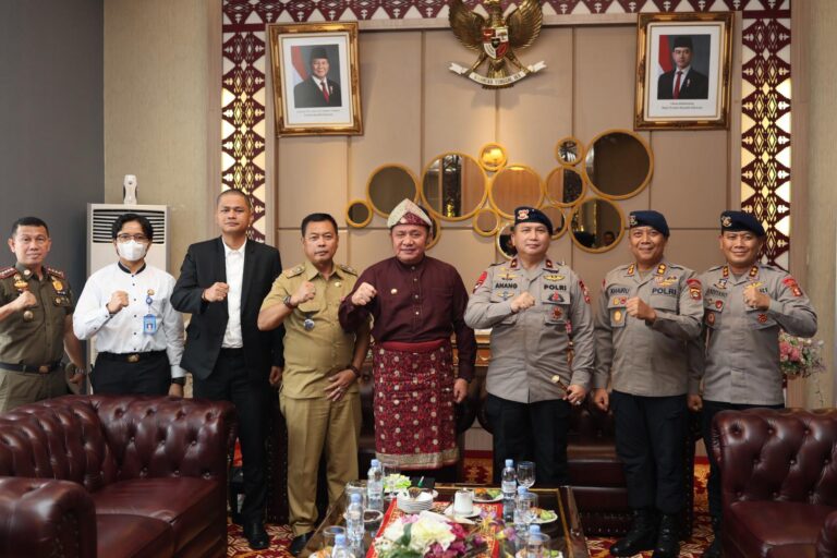 Konsolidasi Komando Taktis: Danpas Brimob I Diterima Tiga Pilar Pengamanan Sumsel