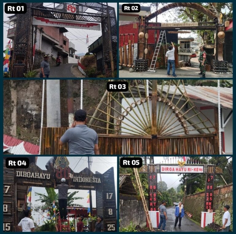 Harri Suhendra Ketua RW 05 Desa Tugu Utara : Kampung Ciburial Harus Meriah, Sambut HUT RI Ke – 80