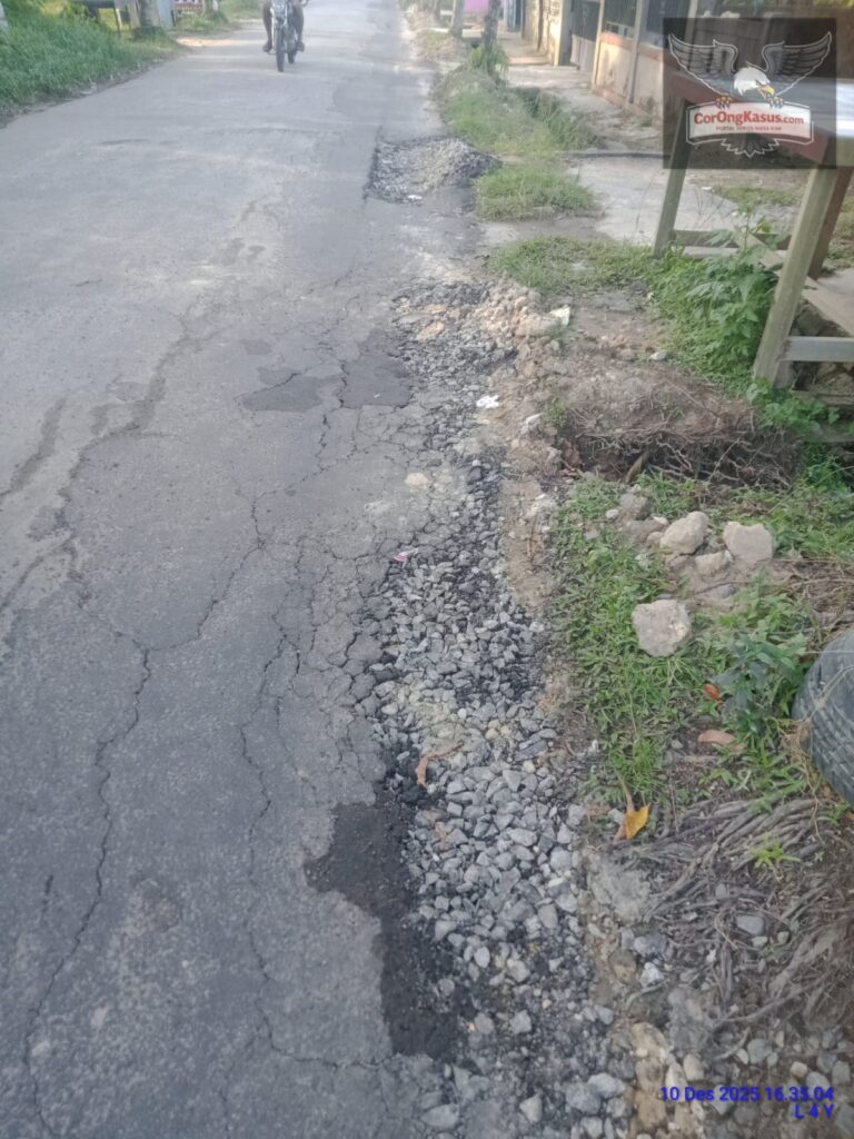 Diduga Tidak Memenuhi Standar Konstruksi, Berpotensi Membahayakan Pengguna Jalan